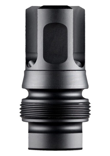 Dead Air DA130 Xeno 3-Prong Flash Hider Black Nitride 4140 HT Alloy Steel 5/8"x24 Threads 1.96" OAL 9mm