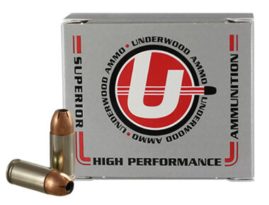 Underwood Ammo 112Underwood Ammo 112 Sporting 9mmLuger+P 115gr Jacketed Hollow Point 20 Per Box/10 Case