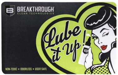 Breakthrough Clean BTRGMP Pistol  Cleaning Mat Neoprene/Polyester 17" Long Breakthrough Cleaning Products Illustration