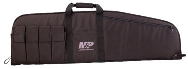 M&P Accessories 110015 Duty Series Medium Case Black Nylon Foam Padding