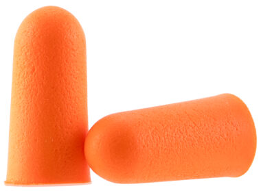 Walker's GWPFP50PK Foam Ear Plugs Disposable Foam 32 dB Orange 50 Pair