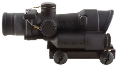 Trijicon 100394 ACOG Matte Black 4x32mm LED Illuminated Red Horseshoe Dot 223/556 Reticle