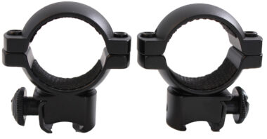 Traditions A797DS Scope Rings Matte Black Aluminum 1" Medium 3/8" Grooved Receiver