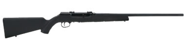 Savage Arms 47200 A22 Target Sporter Full Size 22 LR 10+1 22" High Luster Button Rifled Barrel, High Luster Drilled & Tapped Carbon Steel Receiver, Matte Black Fixed Synthetic Stock, Right Hand