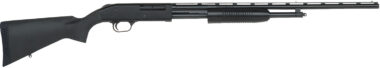 Mossberg 50112 500 Bantam Youth 410 Gauge Pump 3" 5+1 24" Blued Vent Rib Barrel, Blued Steel Receiver, Fixed Black Synthetic Stock, Right Hand, Fixed Full Choke