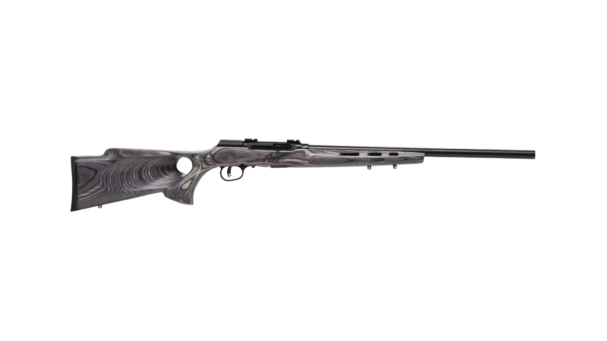 SAVAGE ARMS A22 22MAG BL/LAM 22" T'HOLE