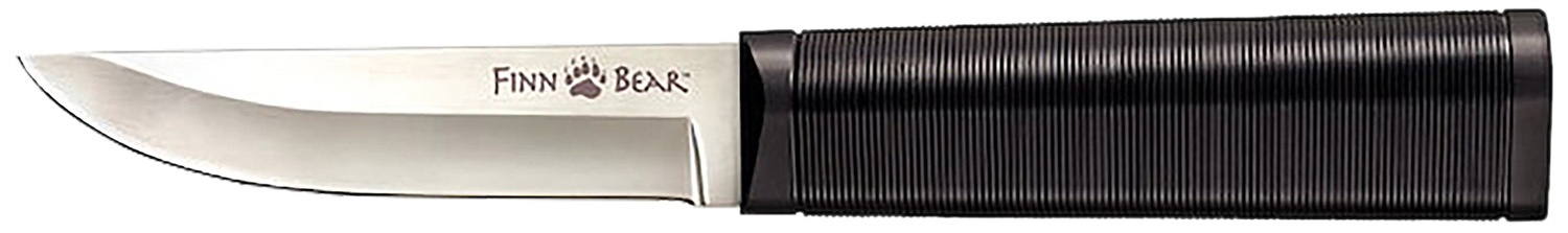 Cold Steel 20PC Finn Bear 4" Fixed Plain 4116 Stainless Steel Blade/Black Polypropylene Handle