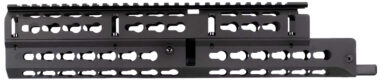 Aim Sports MKAK04 Russian Handguard  13.40" Keymod Long Size Style Made of 6061-T6 Aluminum with Black Anodized Finish for AK-47