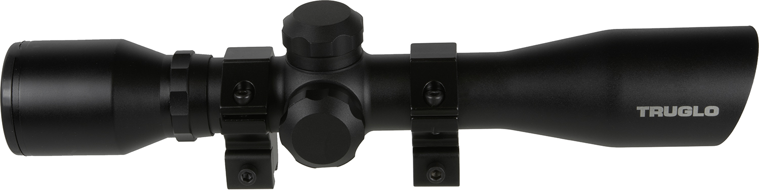TruGlo TG8504BR Compact Matte Black 4x32mm 1" Tube Duplex Reticle