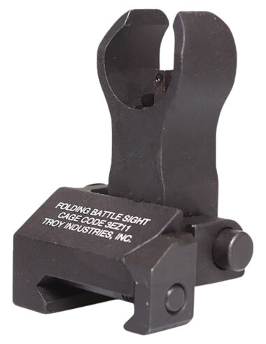 Troy Ind SSIGFBSFHBT02 Tritium Front Folding BattleSight HK Black Hardcoat Anodized for HK