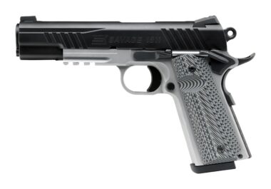 SAVAGE ARMS 1911 GOV 9MM BL/SS RAIL 10+1