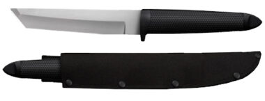 Cold Steel 20TL Lite  6" Fixed Plain Tanto 4034 Stainless Steel Blade/Black Polypropylene Handle