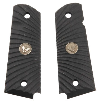 Wilson Combat 351AAFS Grip Panels 1911 Starburst G-10 Black