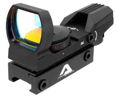 Aim Sports RT401 Reflex Sight Classic Edition Matte Black 1x34mm Red Multi Reticle