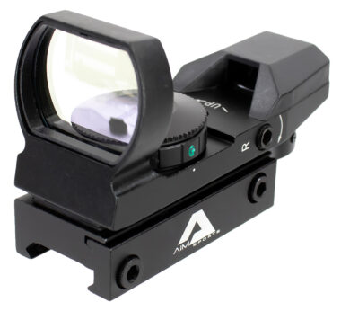 Aim Sports RT403 Reflex Sight Classic Edition Matte Black 1x34mm Red/Green Multi Reticle