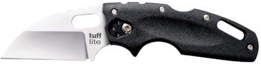 Cold Steel 20LT Tuff Lite  2.50" Folding Plain Sheepsfoot Japanese AUS-8A SS Blade/Black Griv-Ex Handle