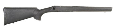 Hogue 70001 OverMolded Rifle Stock Aluminum Pillar Bedded Black Synthetic for Remington 700 BDL with Long Action