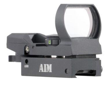 Aim Sports RT4WF1 Reflex Sight Warfare Edition Matte Black 1x 24mm x 34mm Red/Green Multi Reticle