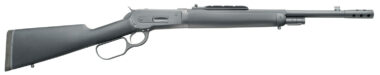 Taylors & Company 220091 1886 Ridge Runner Take Down 45-70 Gov Caliber with 4+1 Capacity, 18.50" Barrel, Blued Metal Finish & SoftTouch Black Synthetic Stock Right Hand (Full Size)