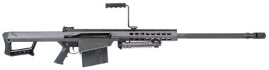 Barrett 13315 M82A1  416 Barrett 10+1 29" Fluted Barrel, M1913 Picatinny Acc. Rail, Black Cerakote Steel Receiver, Fixed Synthetic Stock w/Sorbothane Recoil Pad, Includes Hard Carry Case