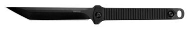 Kershaw 4008X Dune 3.80" Fixed American Tanto Plain Black Oxide 3Cr13MoV SS Blade Black Glass-Filled Nylon Handle Includes Lanyard/Sheath