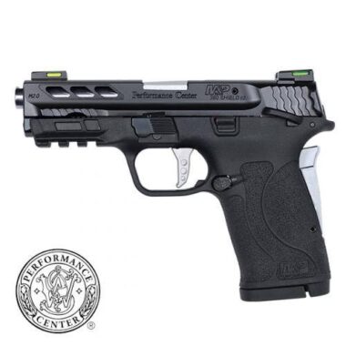 SMITH AND WESSON M&P380 PC 380ACP PORTED SILVER