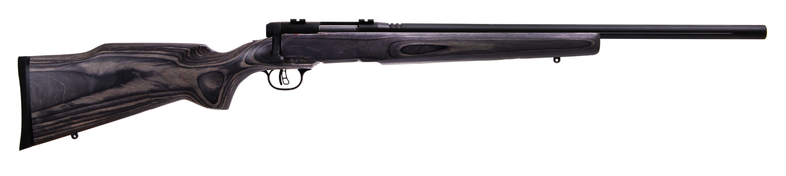 SAVAGE ARMS B.MAG 17WSM BL/LAM HVBBL FLT