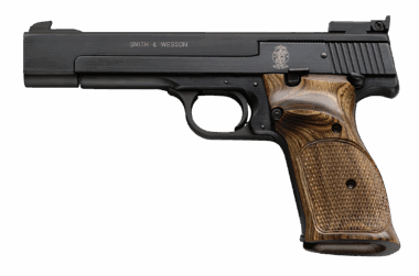 SMITH AND WESSON 41 22LR 10+1 BLUE/WOOD 5.5" AS