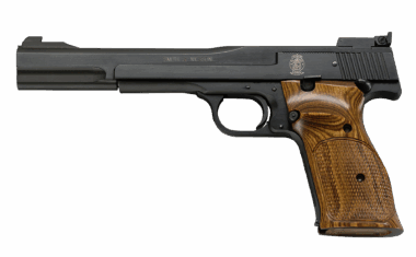 SMITH AND WESSON 41 22LR 10+1 BLUE/WOOD 7" AS