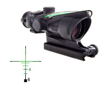 TRIJICON ACOG 4X32 .223 BAC CROSSHR GRN