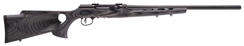 SAVAGE ARMS A22 22LR BL/LAM 22" T'HOLE STK