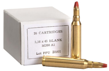 PPU PPB556A1 Blank Ammo 5.56x45mmNATO 20 Per Box/100 Case