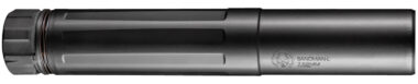 Dead Air SML762 Sandman L 30 Cal (7.62mm), Rated Up To 300 RUM, 8.90" L, Black Stainless Steel, 5/8"-24 tpi QD KeyMo Muzzle Brake