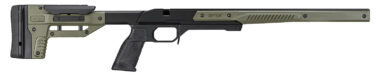 Mdt Sporting Goods Inc 104226ODG Oryx Chassis OD Green/Black Aluminum, Adj. Cheekrest, M-LOK Forend, AR-Style Grip, Barricade Stop, AICS Mag Compatible, Fits Short Action Savage Axis