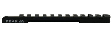 Weatherby J010005 Picatinny Rail  Matte Black Aluminum Weatherby Vanguard Weaver Mount Long Action 20 MOA