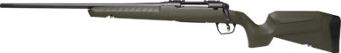 Savage Arms 32076 Axis 2  308 Win 4+1 22" Matte Black Sporter Barrel, Matte Black Drilled & Tapped Steel Receiver, Fixed Green Synthetic Stock, Left Hand