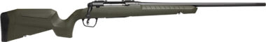 Savage Arms 32110 Axis 2 Compact 350 Legend 4+1 18" Matte Black Heavy Sporter Barrel, Matte Black Drilled & Tapped Carbon Steel Receiver, Fixed OD Green Synthetic Stock, Right Hand