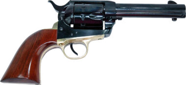 Cimarron PPP22LR Pistolero  22 LR 10rd Shot 4.75" Blued Steel Barrel Blued Cylinder Blued Steel Frame Walnut Grip Exposed Hammer