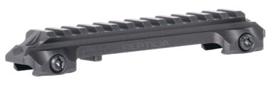 Reptilia LLC 100269 RMU Mount 12 Slot Black 7075-T6 Aluminum Mil-Spec 1913 Picatinny Rail Mount