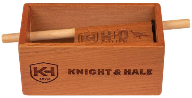Knight & Hale KHT0208 HD Cutter Friction Call Turkey Sounds Brown Wood