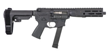 LWRC ICP9B8SBA3 IC-9 9mm Luger 8.50" 30+1 Black Nitride Threaded Barrel, Black Anodized Aluminum Picatinny Rail Receiver, SB Tactical SBA3 Brace, LWRC Ultra Combat Grip, Ambidextrous