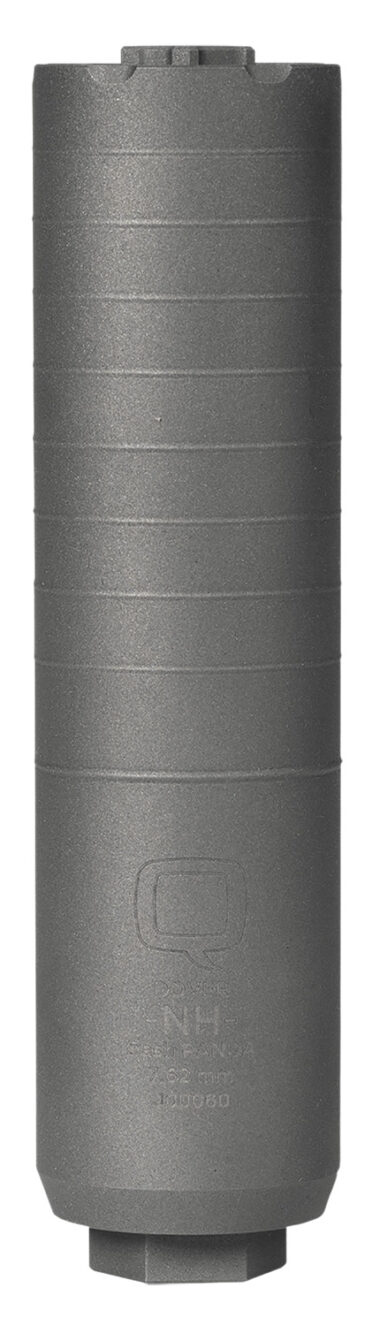 Q LLC SILTPQUICKIE762RE Trash Panda 7.62mm 1.75" Titanium Includes Rear End Muzzle Brake