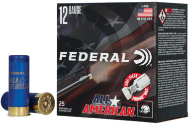 Federal FAA12HC8 All-American 12Gauge 2.75" 1 1/8oz 8Shot 25 Per Box/10 Case