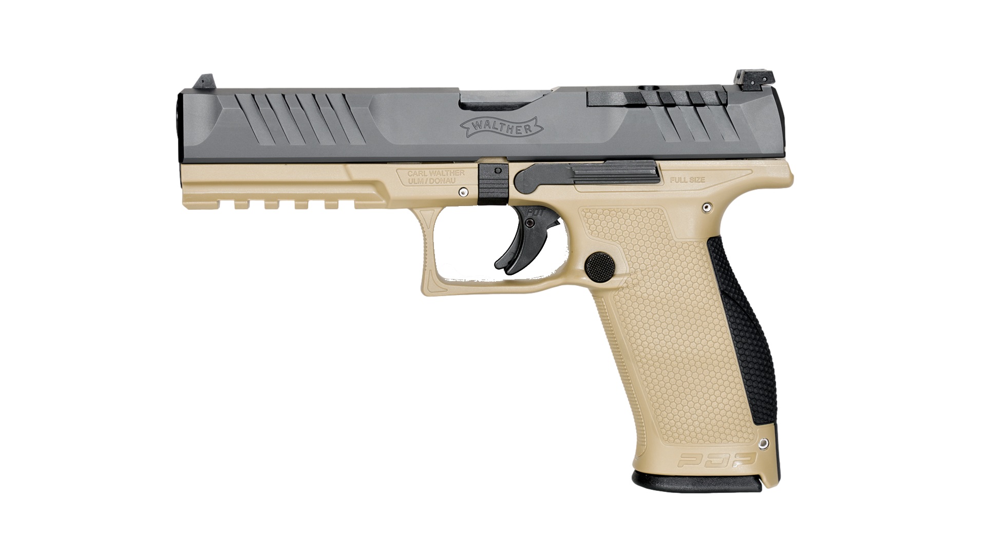 WALTHER ARMS PDP 9MM FS 5" BLK/TAN 10+1 OR#