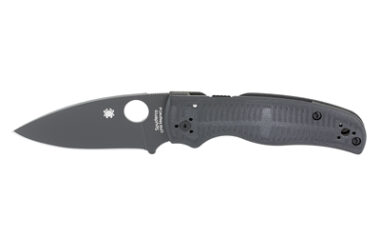 SPYDERCO SHAMAN SALT 3.58" BLK