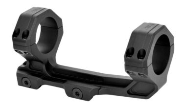 WARNE 6601M  MAX LITE 1 INCH MSR MOUNT 0MOA MATTE