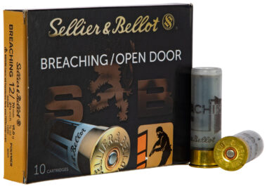 Sellier & Bellot SB12BR Breaching  12Gauge 2.75" 1/2oz 10 Per Box/25 Case