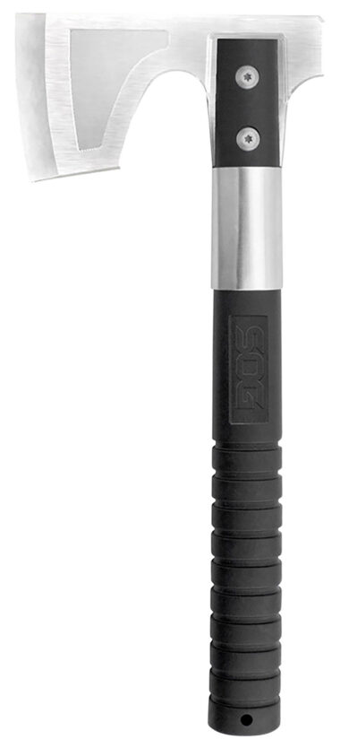 S.O.G SOGCH1001C Camp  3.10" Blade Stainless Steel Blade Black GRN Handle 11.50" Long Hatchet