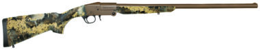Charles Daly 930337 101  Full Size 410 Gauge Break Open 3" 1rd 26" Flat Dark Earth Cerakote Steel Barrel & Receiver, Fixed TrueTimber Prairie Synthetic Stock