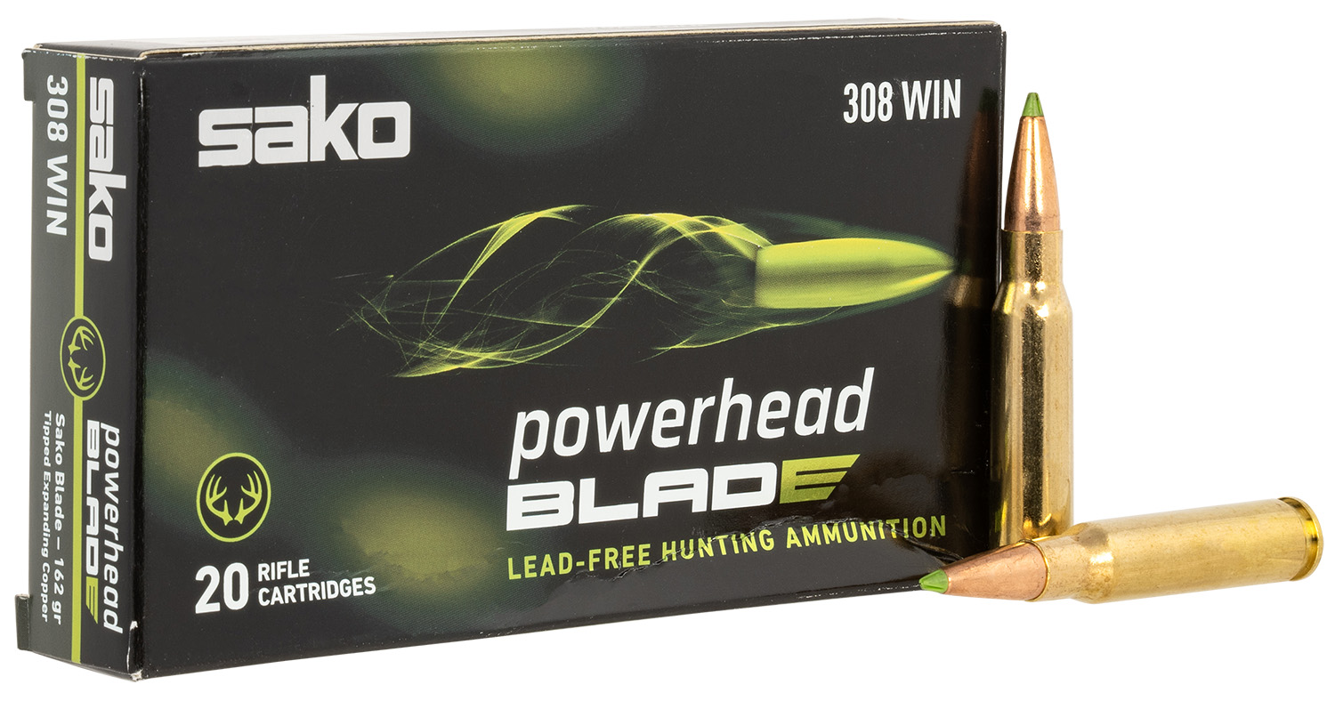 SAKO (TIKKA) PowerHead Blade 308Win 162gr 20 Per Box/10 Case